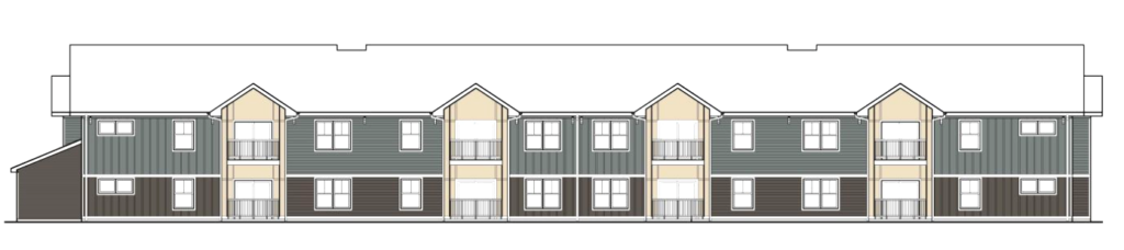 Design layout for The Marq - An affordable housing development in Trinidad, Colorado.